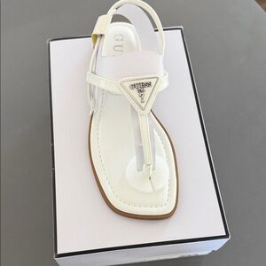 GUESS Cream Women's Sandals